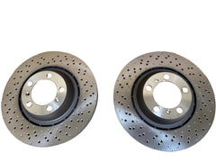Rear Brake Disc Pair Fits Porsche 911 GT3 991 2014-19 99135240780 99135240880