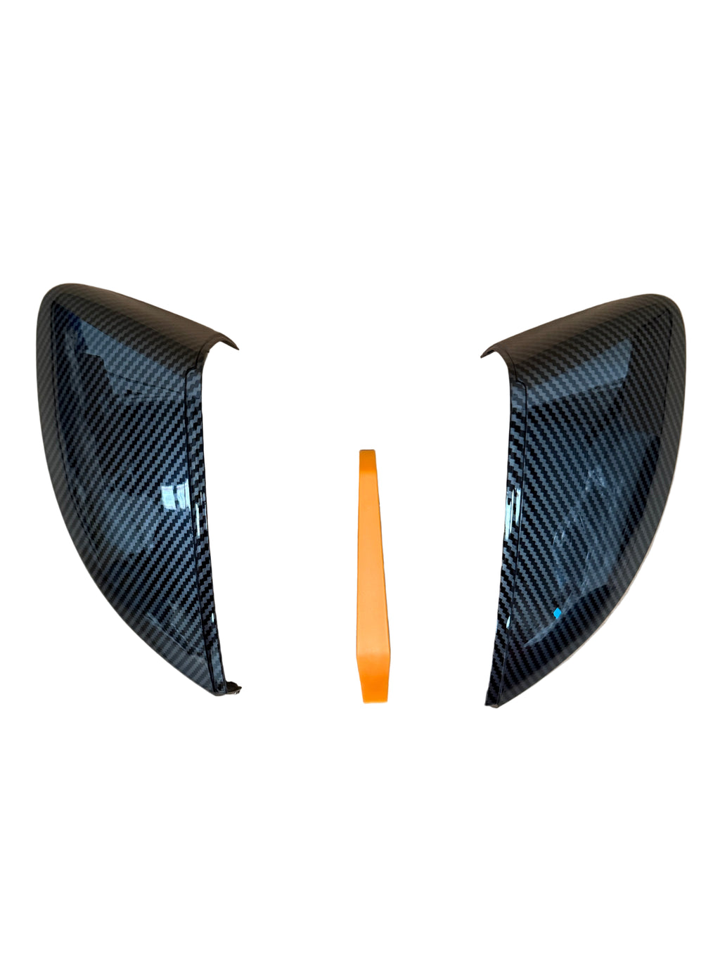 AUDI A3 S3 8V WING MIRROR COVER CAPS CARBON FIBRE LOOK