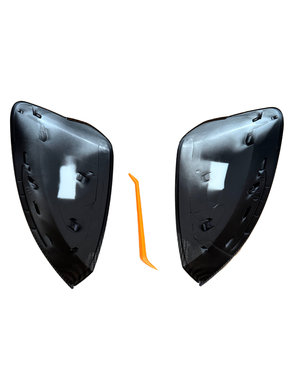 AUDI A3 S3 8V WING MIRROR COVER CAPS CARBON FIBRE LOOK