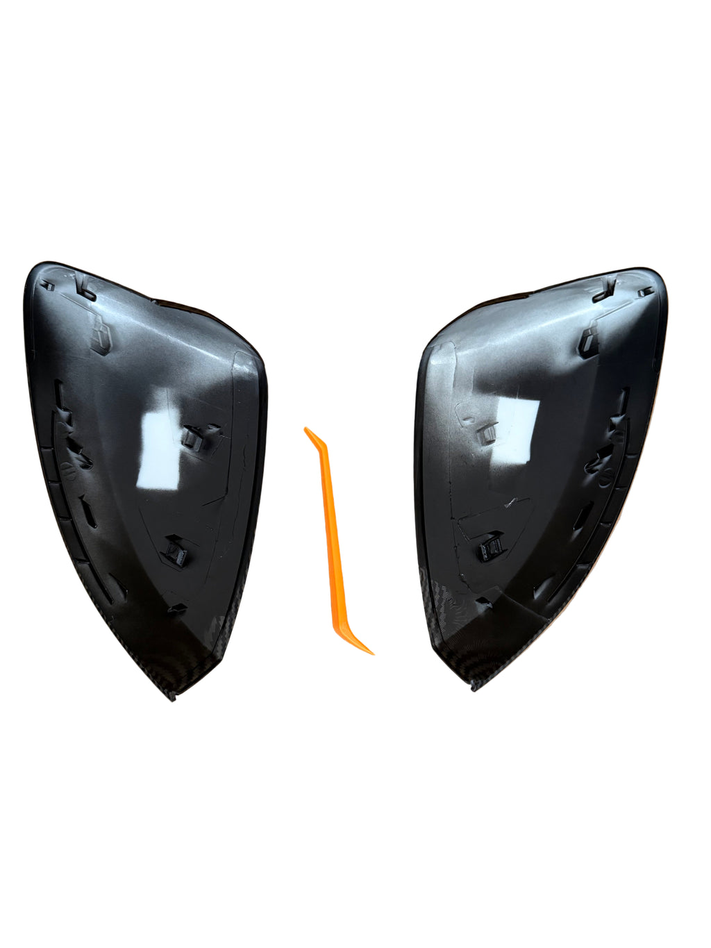 AUDI A3 S3 8V WING MIRROR COVER CAPS CARBON FIBRE LOOK