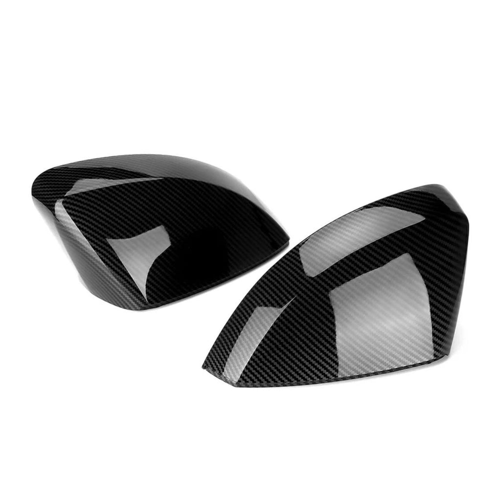 AUDI A3 S3 8V WING MIRROR COVER CAPS CARBON FIBRE LOOK