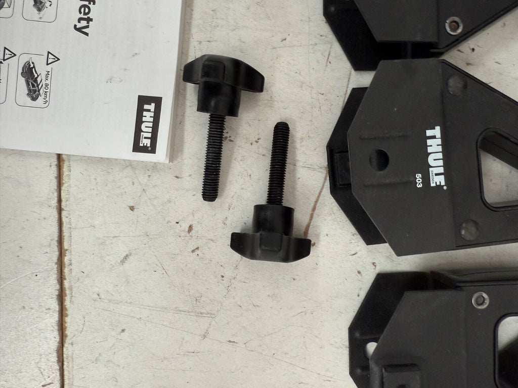 Thule Roof Bar Load Stops 503 For Square Roof Bars Bars 30x22mm Set of 4