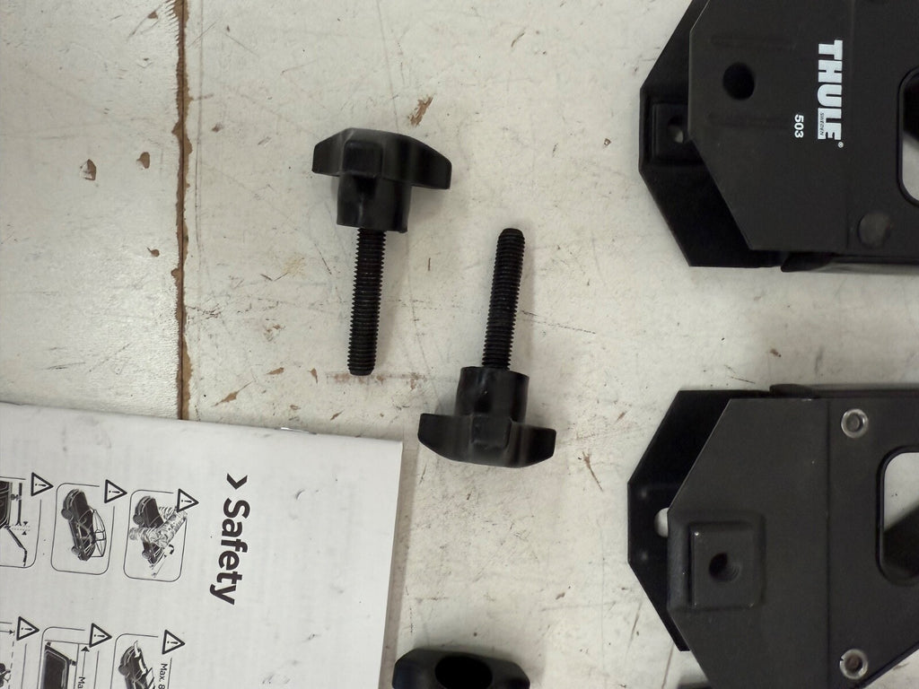 Thule Roof Bar Load Stops 503 For Square Roof Bars Bars 30x22mm Set of 4