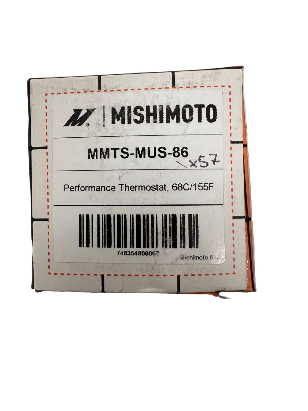 Ford Mustang GT Mishimoto Perfomance Thermostat FITS 86-95 68 Degree Racing