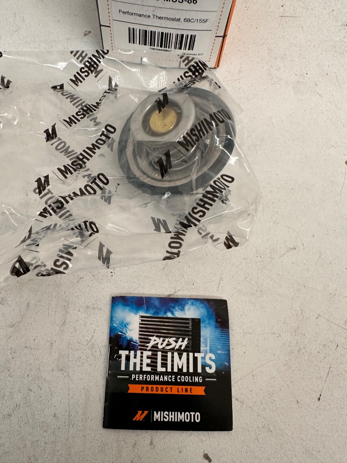 Ford Mustang GT Mishimoto Perfomance Thermostat FITS 86-95 68 Degree Racing