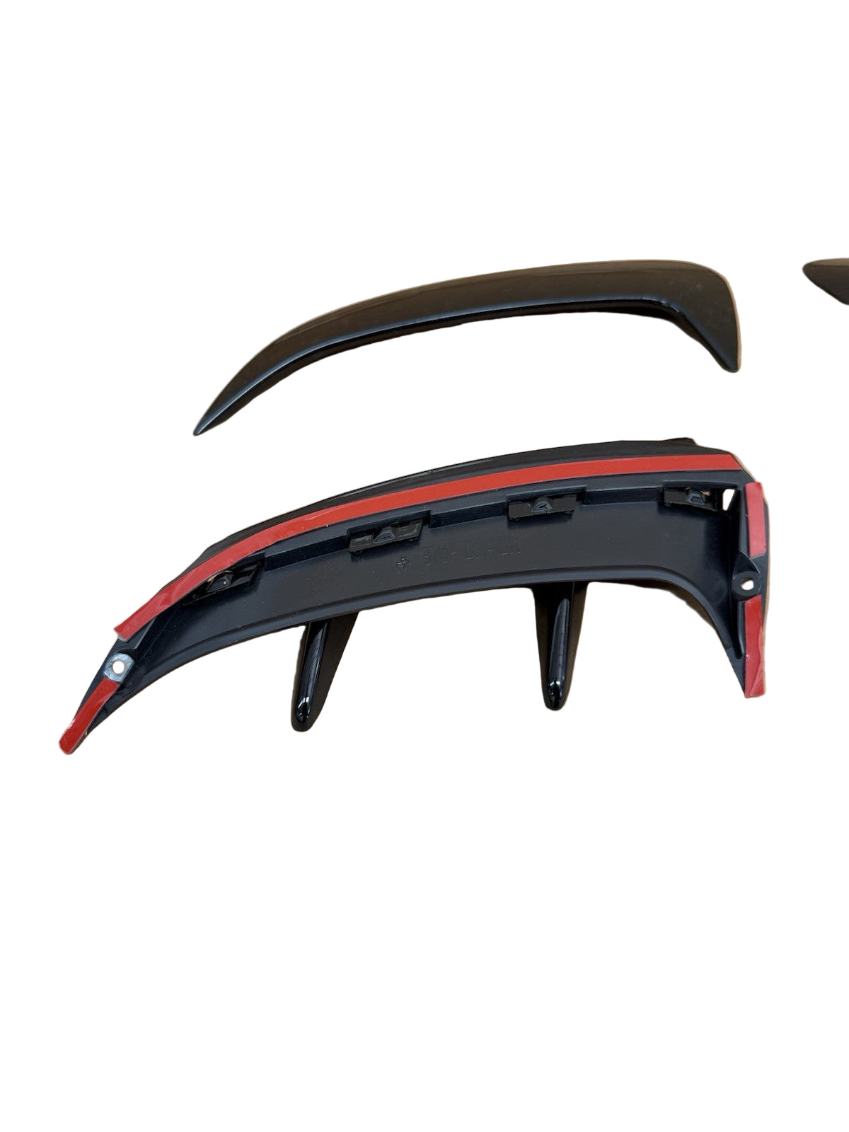 Mercedes A-Class W177 AMG A35 A45 Rear Canards Fins Gloss Black 2019+