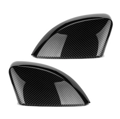 AUDI A3 S3 8V WING MIRROR COVER CAPS CARBON FIBRE LOOK